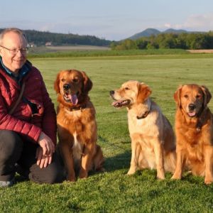 Unterwegs mit Tom, Dylan, Fly und Aileen am 14.05.2019 im Birrfeld