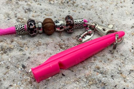 Unikat Pfeifenband pink